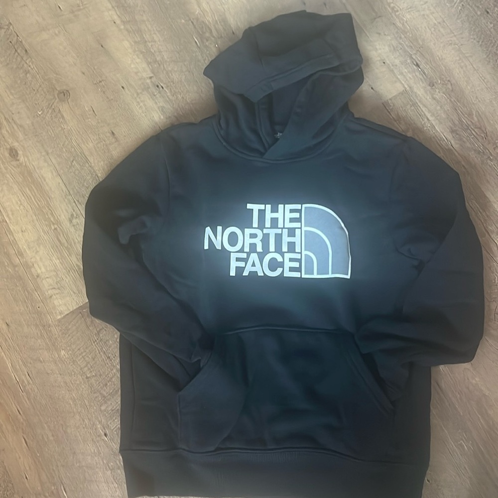 Boys north face sweatshirt size L